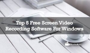 free screen video recording software for windows 10