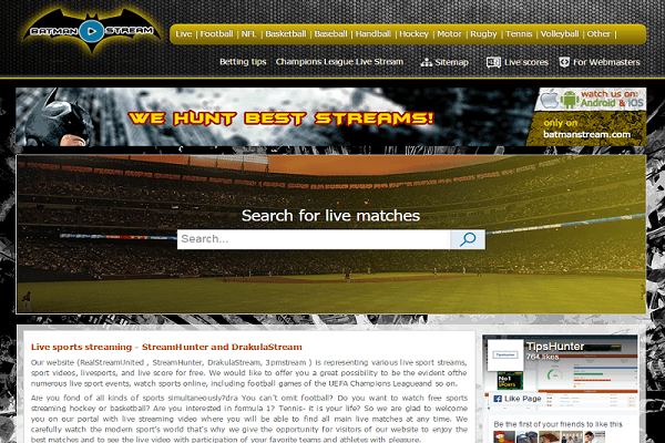 Stream sports hotsell online free