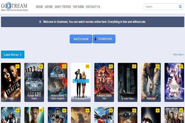 Gostream best sale movies free