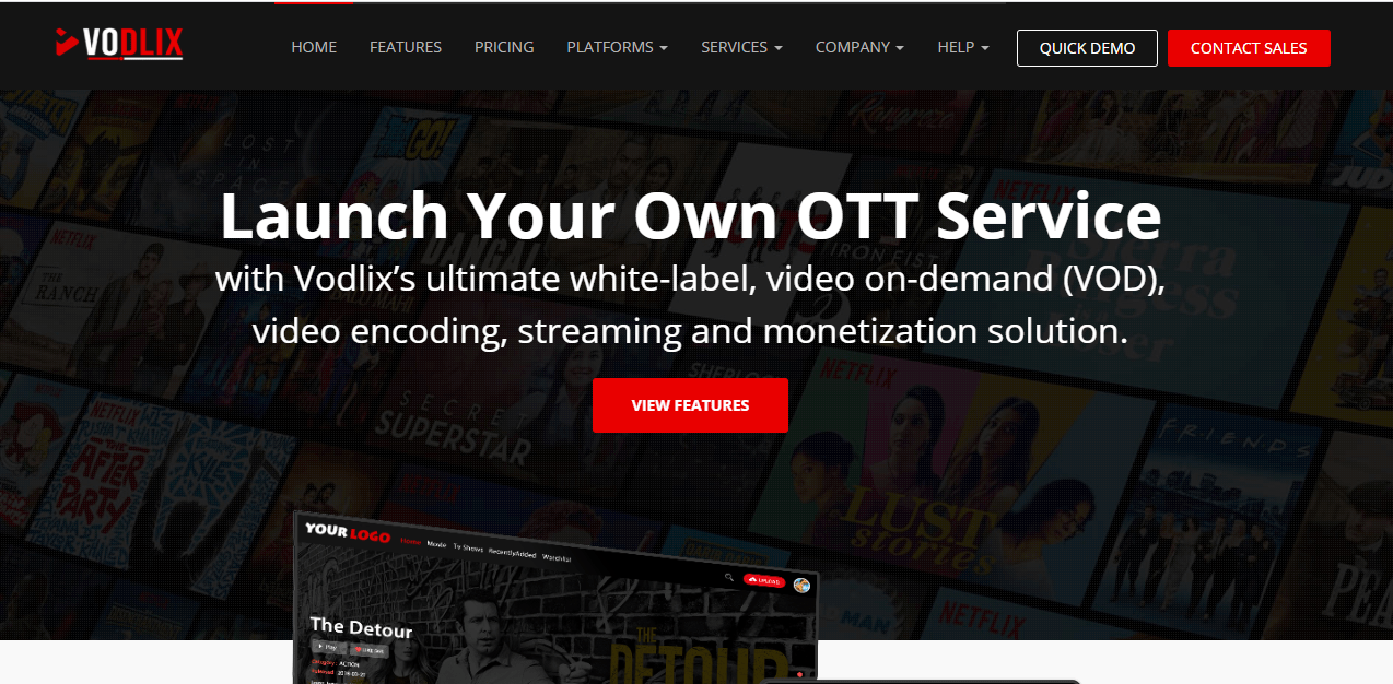 Best OTT White label Video on Demand (VOD) Platforms